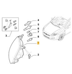 ΦΑΝΑΡΙ ΕΜΠΡΟΣ ΔΕΞΙΟ ΗΛΕΚΤΡΙΚΟ ΜΑΥΡΟ ΜΕ ΛΕΥΚΟ ΦΛΑΣ FIAT BRAVO 2010-2014 51877883 ΚΑΙΝΟΥΡΙΟ ΓΝΗΣΙΟ ΕΙΔΙΚΗ ΠΡΟΣΦΟΡΑ !!