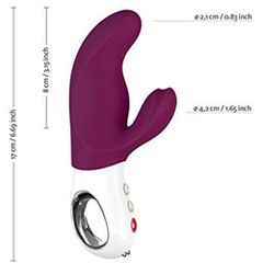 Fun Factory MISS BI Rabbit Vibrator GRAPE-thumb-1
