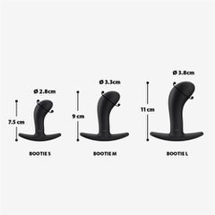 Fun Factory Bootie Butt plug Medium Black-thumb-1