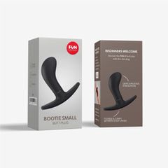 Fun Factory Bootie Butt plug Small Black-thumb-1