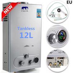 Ταχυθερμαντηρας υγραεριου 12L/min 24kw