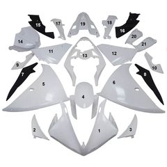 FAIRING ΜΕΜΟΝΩΜΕΝΑ ΤΕΜΑΧΙΑ ΠΛΑΣΤΙΚΑ YAMAHA YZF R1 2009-2011 ΑΒΑΦΑ