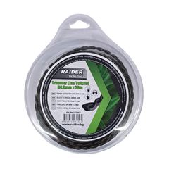 Μεσινέζα Στριφτή Μαύρη 4,8mm-20m | 110363 Raider
