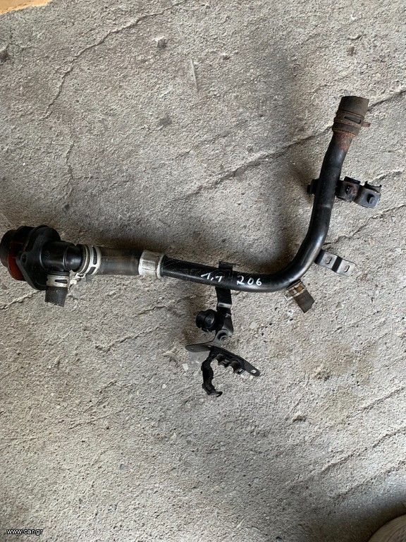 Σωλήνας νερού με συνδέσεις για Peugeot 206 1.1L