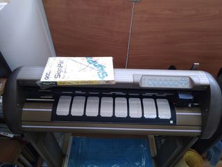 Κοπτικό plotter GCC 60cm  εν λειτουργία με λογισμικο gcc signpal