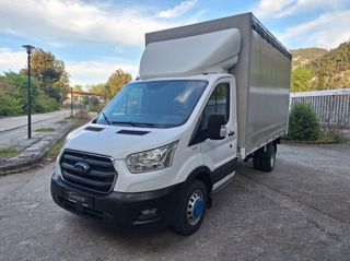 Ford 2020 TRANSIT 2.0TDCI EURO6D ΚΑΡΟΤΣΑ ΚΟΥΡΤΙΝΑ ΔΙΠΛΟΤΡΟΧΟ ΕΡΑΣΙΤΕΧΝΙΚΟ ΔΙΠΛΩΜΑ  3ΘΕΣΕΙΣ
