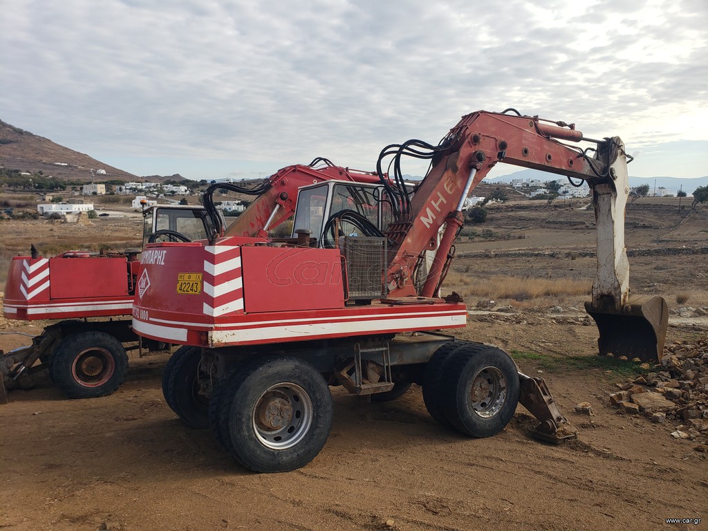 Εκσκαφέας Με Λάστιχα O & K 1981 serie E
