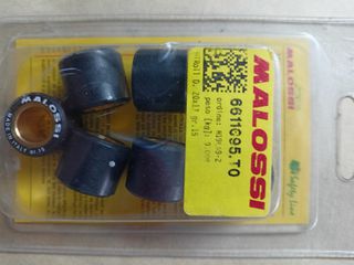 Ραουλα Variator Malossi 20×17 15gr Για Piaggio/Gilera/Vespa/Aprilia/Peugeot/Suzuki/Sym 125-150-180-200-250-300cc Καινούργια Γνήσια