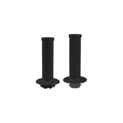 Χειρολαβές και DONUTS UFO MA01828K MOTOCROSS LOCK-ON με Σκριπ Μαύρες