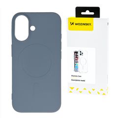Wozinsky Silicone Case Magsafe Magnetic Case for Samsung Galaxy S25 Ultra - Gray