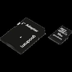 GoodRAM microSDHC 16GB U1 Class 10 με Αντάπτορα-thumb-1