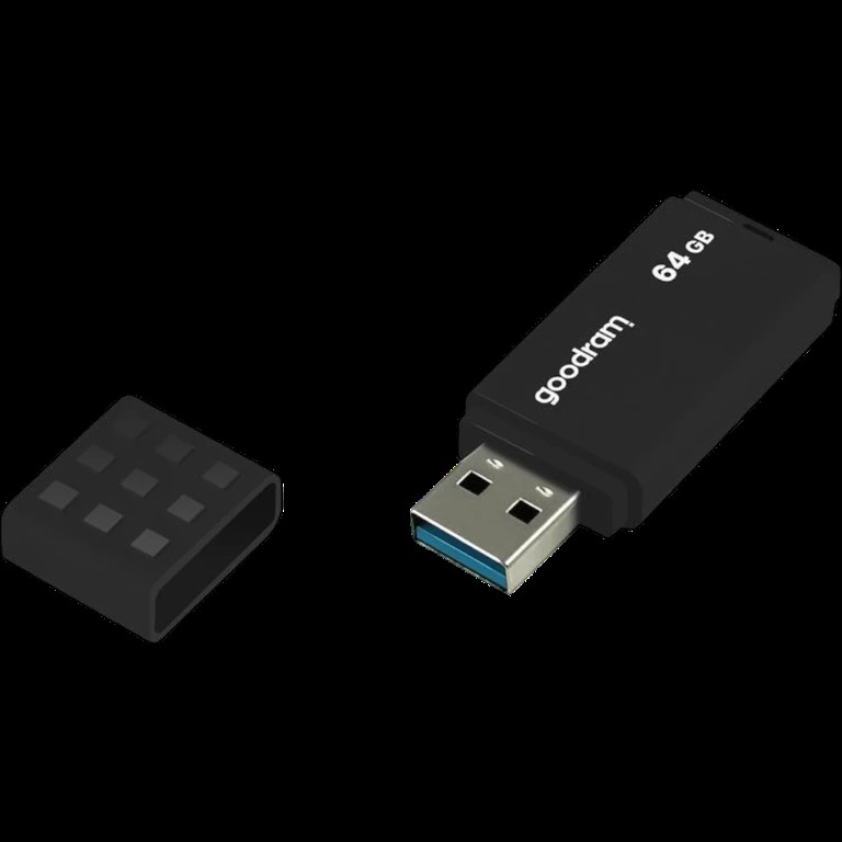 GoodRam pendrive 64GB UME3 USB 3.0 Μαύρο