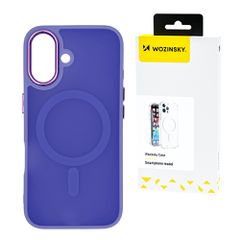 Wozinsky Fashion Case with MagSafe for Samsung Galaxy S24 FE - Purple