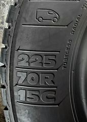 Kleber Transpro, 225/70/15c, 2 τεμάχια-thumb-4