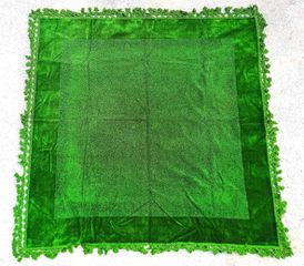 Τραπεζομαντηλο ή χαλακι συνθετικο βελουτε του 1965.