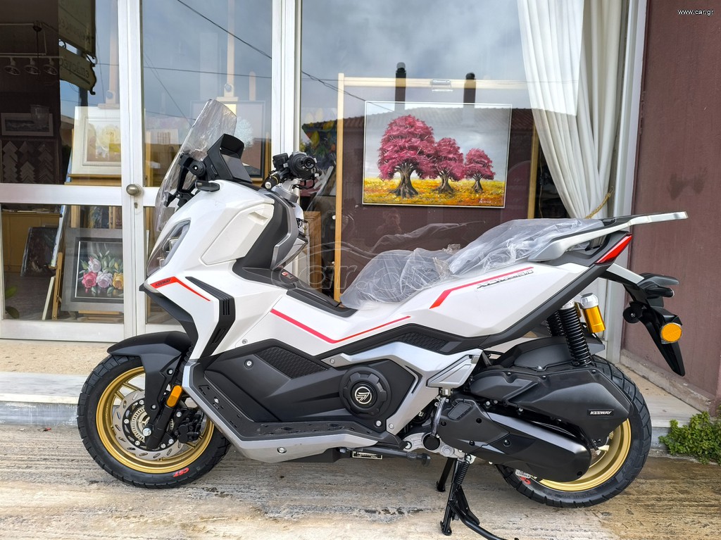 Keeway XDV 125 EVO 2026 XDV125 EVO 30% ΠΡΟΚΑΤΑΒΟΛΗ ΚΑΙ 24 ΑΤΟΚΕΣ ΔΟΣΕΙΣ