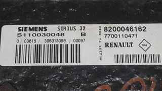 ΕΓΚΕΦΑΛΟΣ RENAULT SCENIC MEGANE I - II  SIEMENS SIRIUS 32 S110030048 B - 8200046162 - 7700110471 ΞΕΚΛΕΙΔΩΤΟΣ-thumb-1