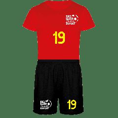 Σετ ποδοσφαίρου κόκκινο-μαύρο