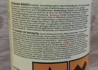 Ενισχυτικό βενζίνης - βελτιωτικό καύσης MADE IN GERMANY 180ml  (για 50 λίτρα)-thumb-3