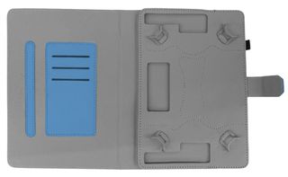 Universal Θήκη Δερματίνης για Tablet 7-8" - Μπλε-thumb-1