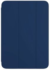 Θήκη TPU Trifold Smart View για Apple iPad Air 13 2024/Pro 12.9" - Σκούρο Μπλε