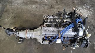 ΚΙΝΗΤΗΡΑΣ-ΣΑΣΜΑΝ 4x2 L24E 2.4cc 12v 6-ΚΥΛΙΝ. NISSAN MAXIMA (DATSUN 810) 1980-1985 (EG)