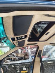 Bmw E46 sedan επένδυση οροφής με κολωνάκια alcadara μπεζ