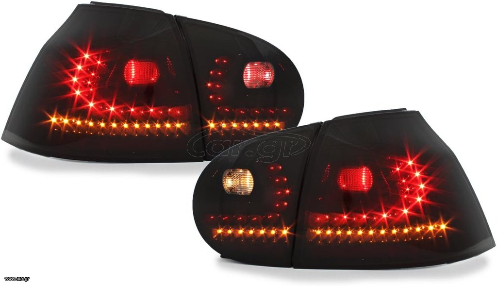 Dectane RV16KLBS Litec LED Πίσω Φανάρια VW Golf V 03-09 Black/Smoke