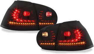 Dectane RV16KLBS Litec LED Πίσω Φανάρια VW Golf V 03-09 Black/Smoke