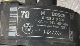 ΔΥΝΑΜΟ BMW E36 (0123310006, 1247287)-thumb-4