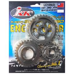Γρανάζια σασμάν 1η 31Δ / 2α 29Δ / 4η 20Δ Yamaha Crypton X 135 IKK