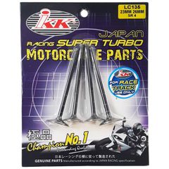 Βαλβίδες ζεύγος 4 τμχ SR4 IN 26 / EX 23 Yamaha Crypton X 135 IKK