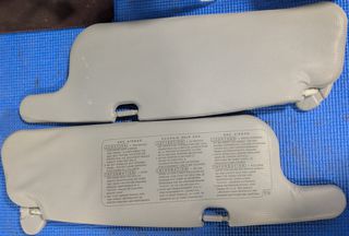 ΣΚΙΑΔΙΑ ΣΕΤ ΑΛΕΞΗΛΙΑ ΟΔΗΓΟΥ ΣΥΝΟΔΗΓΟΥ TOYOTA STARLET EP81 EP82 1988-1995 ΓΚΡΙ-thumb-1