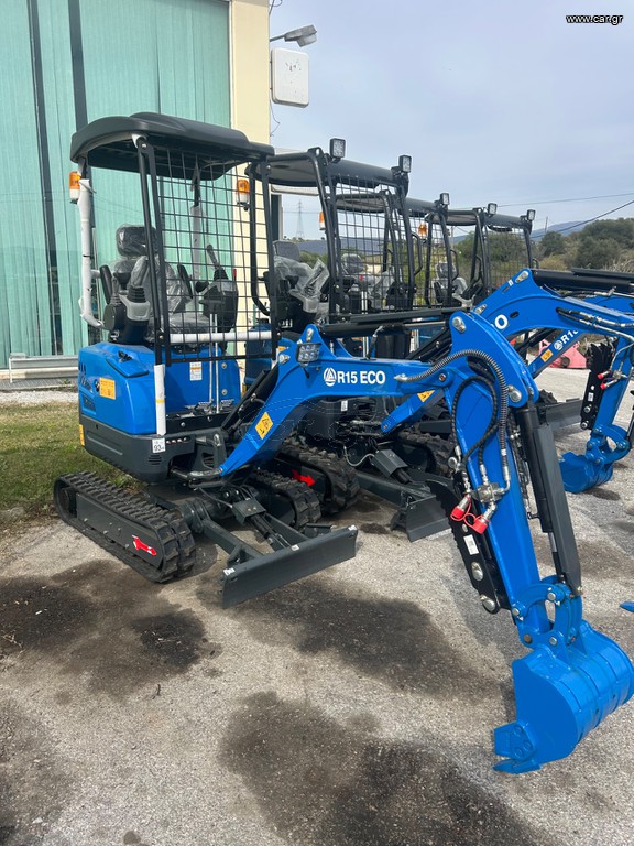 Εκσκαφάκι (διαβολάκι) Rippa 2026 R15 / 1.6TN / KUBOTA /  FULL EXTRA