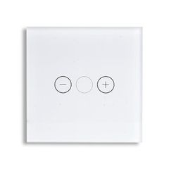 ΓΥΑΛΙΝΟ ΠΑΝΕΛ DIMMER ΑΦΗΣ ΑΣΠΡΟ ΧΡΩΜΑ