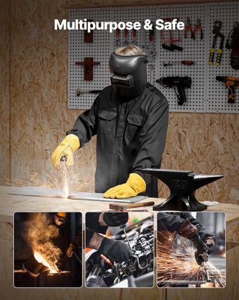 Σακάκι συγκόλλησης VEVOR Ανθεκτικό στη φλόγα XL Μέγεθος 7oz FR Μπουφάν ασφαλείας συγκόλλησης βαμβακιού-thumb-5