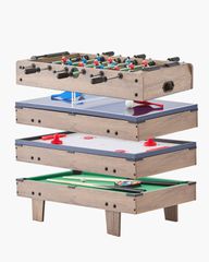 VEVOR 82cm Τραπέζι Air Hockey Τραπέζι 4-σε-1 Combo Παιχνίδι Ποδόσφαιρο Πινγκ Πονγκ Μπιλιάρδο
