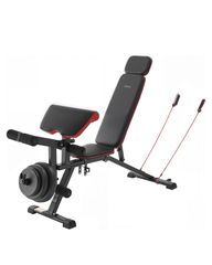 VEVOR πάγκος βαρών Sit up Πάγκος για γυμναστήριο στο σπίτι Προπόνηση ενδυνάμωσης Ρυθμιζόμενος