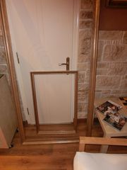 Ξυλινες κορνιζες 191Χ92X7X3.5cm  & 89X57.5X4X4cm