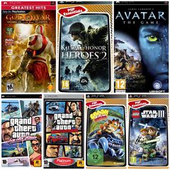 SONY PSP ΕΠΤΆ ΣΥΛΛΕΚΤΙΚΆ ΠΑΙΧΝΊΔΙΑ