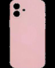 Silicon case protect lens for iPhone 16 Rose