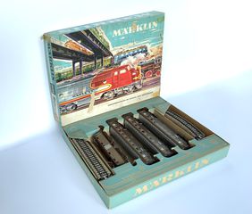 MÄRKLIN 3135 Zugpackung / Train Pack / Σετ Τραίνων - 1960s-thumb-2