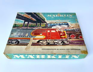 MÄRKLIN 3135 Zugpackung / Train Pack / Σετ Τραίνων - 1960s-thumb-6
