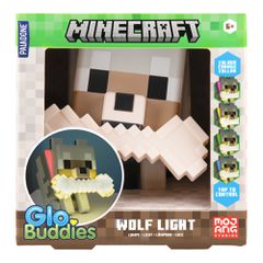 MINECRAFT - Wolf - GloBuddies Light 5,6inch-thumb-4