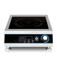 Εστία Επαγωγική Επαγγελματική 28 cm. Ισχύς: 5000 W. Διαστάσεις: 50x38x20cm.