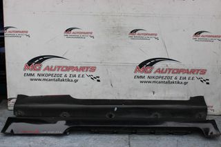 Μαρσπιέ Ζευγάρι Μαύρο AUDI TT (1998-2006) CABRIO μεταλλικοί