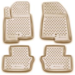 ΜΑΡΚΕ ΠΑΤΑΚΙΑ ΣΕ ΣΚΑΦΗ TPE ΛΑΣΤΙΧΟ ΓΙΑ JEEP LIBERTY 2007+ ΣΕ ΜΠΕΖ ΧΡΩΜΑ NOVLINE - 4 ΤΕΜ.