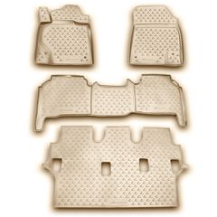 ΜΑΡΚΕ ΠΑΤΑΚΙΑ ΣΕ ΣΚΑΦΗ TPE ΛΑΣΤΙΧΟ ΓΙΑ LEXUS LX570 2007+ ΣΕ ΜΠΕΖ ΧΡΩΜΑ NOVLINE - 4 ΤΕΜ.