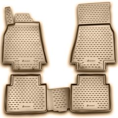 ΜΑΡΚΕ ΠΑΤΑΚΙΑ ΣΕ ΣΚΑΦΗ TPE ΛΑΣΤΙΧΟ ΓΙΑ MERCEDES T245 2005+ ΣΕ ΜΠΕΖ ΧΡΩΜΑ NOVLINE - 4 ΤΕΜ.