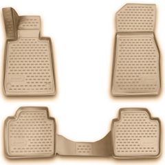 ΜΑΡΚΕ ΠΑΤΑΚΙΑ ΣΕ ΣΚΑΦΗ TPE ΛΑΣΤΙΧΟ ΓΙΑ BMW ΣΕΙΡΑ 3 F30 2012-2018 ΣΕ ΜΠΕΖ ΧΡΩΜΑ NOVLINE - 4 ΤΕΜ.